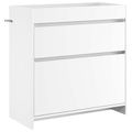 vidaXL Skriňa pod umývadlo do kúpeľne Biela 78,5 x 37,5 x 81 cm