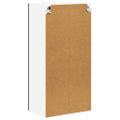 vidaXL Nástenná skrinka LUCCA Čierna 50 x 31 x 100 cm Kompozitné drevo