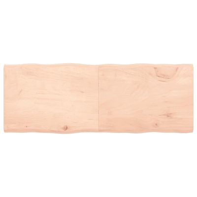 vidaXL Stolová doska 160x60x(2-4) cm neošetrený masív živé hrany