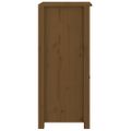 vidaXL Komoda medovo-hnedá 40x35x80 cm masívne borovicové drevo