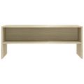 vidaXL TV skrinka farba dubu sonoma 100x40x40 cm drevotrieska