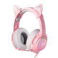 Herné slúchadlá ONIKUMA K9 Pink RGB