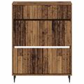vidaXL Skriňa na topánky ZWOLLE 78 x 24 x 103 cm Kompozitné drevo