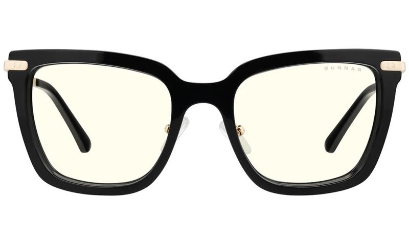 GUNNAR kancelárske/herrné okuliare KAIA ONYX číre sklá BLF 35 GUNNAR focus