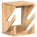 vidaXL Nástenný držiak na skateboard 25x20x30 cm masívne mangovníkové drevo