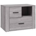 vidaXL Nočný stolík sivý sonoma 60x36x45 cm spracované drevo
