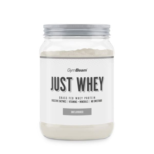Just Whey Grass-Fed Protein – GymBeam, bez príchute, 500 g