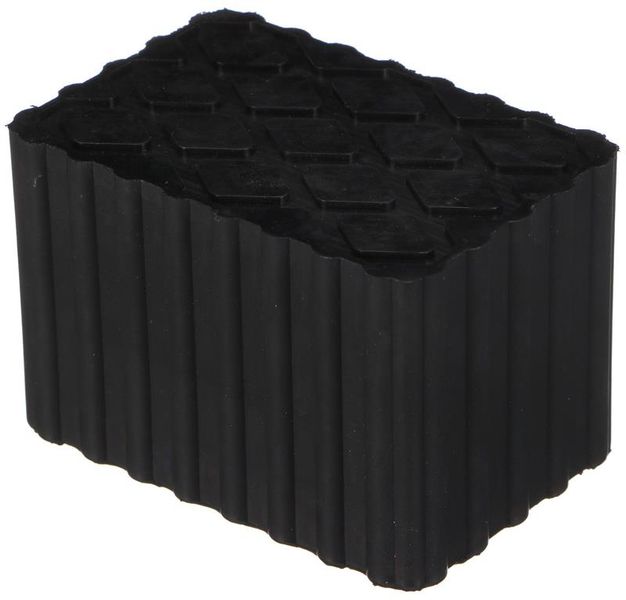 Gumová podložka pre zdviháky automobilov JACK PAD 19, 120x80x80 mm SIXTOL