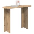 vidaXL Konzolový stôl Dub artisan 100 x 39,5 x 75 cm Kompozitné drevo
