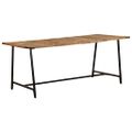 vidaXL Jedálenský stôl 180x90x75 cm masívne mangovníkové drevo