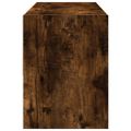 vidaXL Regál na topánky stohovateľné tmavý dub 89,5x30x40 cm