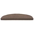 vidaXL Samolepiace schodové rohože 15 ks 80 x 24,5 x 3,5 cm