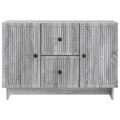 vidaXL Servírovacia skriňa so zásuvkou Sivá sonoma 89 x 34,5 x 60 cm