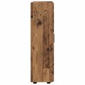 vidaXL Servírovacia skriňa FLORIN 55,5 x 29 x 100 cm Staré drevo
