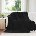 vidaXL Deky Čierna 220 x 240 cm 2.67 kg Flís