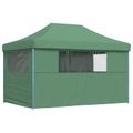 vidaXL Párty stan 279 x 410 x 315 cm Zelená Oxfordská látka