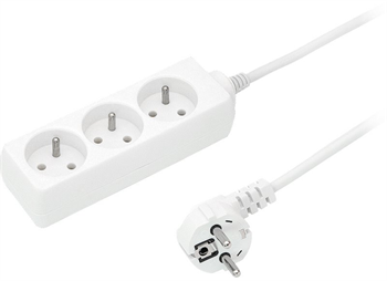 Predlžovací kábel BLOW PR-370P 3zásuvky 3m, biela, 3GU 3x1,5mm Predlžovací kabel BLOW PR-370P  3zásuvky 3m, biela, 3GU 3x1,5mm