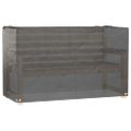 vidaXL Obaly na záhradný nábytok 2 ks 8 očiek 125x55x75 cm obdĺžnikový