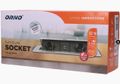 Výklopný blok zapustený ORNO OR-AE-13126/G, 2x 230V a 2x USB, strieborný Výklopný blok zapuštěný ORNO OR-AE-13126/G, 2x 230V a 2x USB, stříbrný
