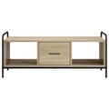 vidaXL Konferenčný stolík Dub sonoma 99,5 x 49 x 41 cm