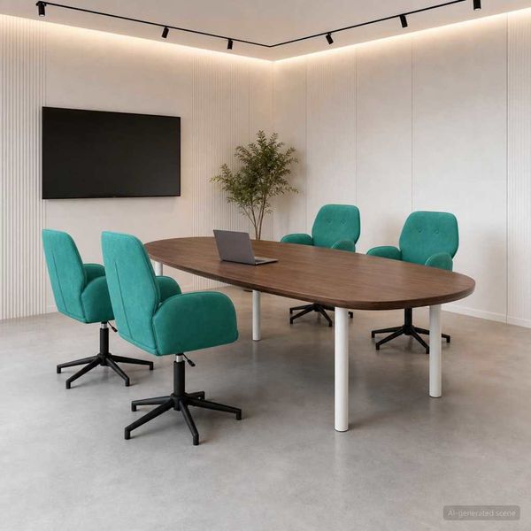 vidaXL Otáčacie stoličky k stolu 4 ks 54 x 55 x 90 cm Tyrkysová Zamat