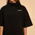 Dámske tričko Oversized Bliss Black - BeastPink, veľkosť S, veľkosť oblečenia S