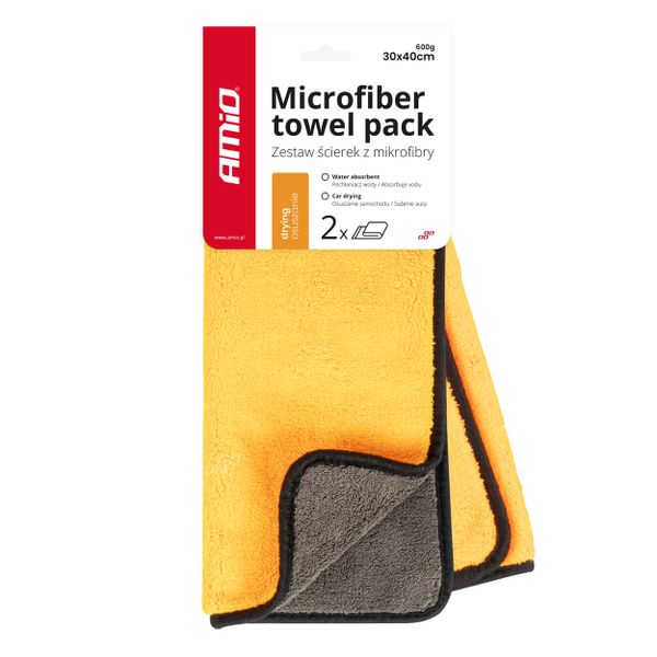Sada utierok z mikrovlákna 30x40cm 600g AMIO-03752