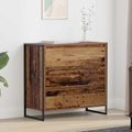 vidaXL Servírovacia skriňa Staré drevo 79 x 36 x 75.5 cm