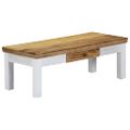 vidaXL Konferenčný stolík 110x50x40 cm masívne mangovníkové drevo