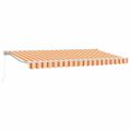 vidaXL Rám markízy Viacfarebný 400 x 200 cm Polyester s PU povrchom