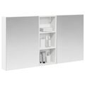 vidaXL Set kabinetov do kúpeľne 3 ks 130 x 14,5 x 70 cm
