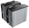 Be quiet! chladič CPU PURE ROCK PRO 3 / 2x120mm PWM fan / 6xheatpipe / stříbrný Chladic, pro CPU, pro Intel i AMD, socket 1851, 1700, 1200, 1150, 1151, 1155, AM5, AM4, 250W TDP, 2× 120mm ventilátor, 6 heatpipe