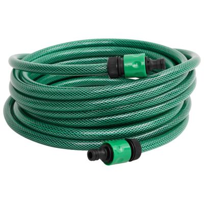 vidaXL Záhradná hadica zelená 100 m PVC