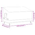 vidaXL Obaly na 3-miestne lavice 2 ks 159x84x56/81 cm, 600D Oxford