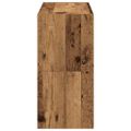 vidaXL Stojany na topánky 2 ks stohovateľné staré drevo 60x30x30,5 cm