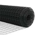 vidaXL Euro plotový základ 25 x 1,2 m PVC potiahnutá oceľ Sivá