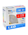Bodové LED svetlo 3W TR 400 / 3497 Zlatá TRIXLINE