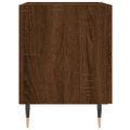 vidaXL Nočný stolík hnedý dub 40x35x47,5 cm kompozitné drevo