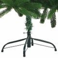 vidaXL Vianočný stromček s 300 LED-i so stojanom Zelená 180 cm PE