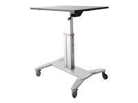 Mobile Computer Table (STSCART) - Stojan - pre notebook / klávesnicu / myš - čierna a strieborná - pre P/N: ARMTBLTDT, ARMTBLTIW, ARMTBLTUGN