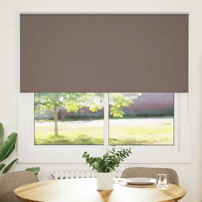 vidaXL Roleta zatemnenie Coffee 145x150 cm Šírka látky 141,6cm
