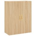 vidaXL Nástenné skrinky 2 ks dub sonoma 69,5x34x90 cm