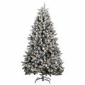 vidaXL Umelý výklopný vianočný stromček 300 LED a sada gúľ 180 cm
