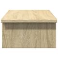 vidaXL Stojan na monitor dub sonoma 50x27x15 cm kompozitné drevo