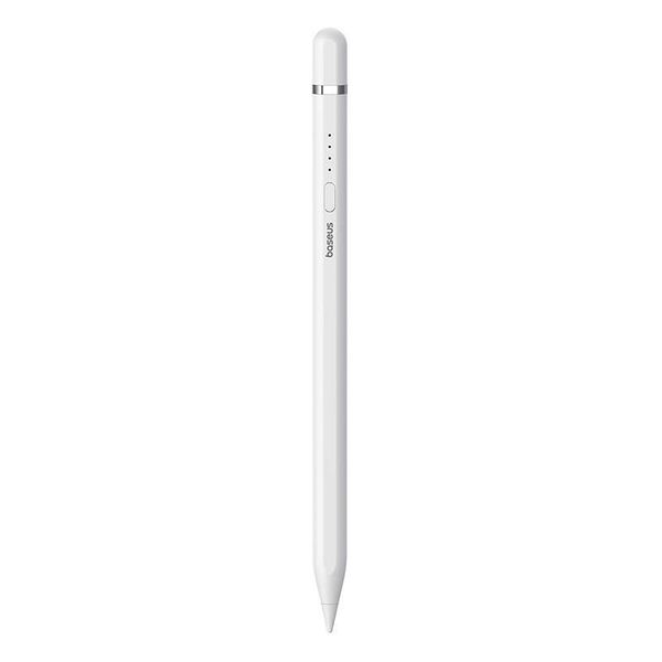 Aktívny stylus Baseus Smooth Writing Series s nabíjaním zo zásuvky, blesk (biely)