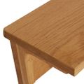 vidaXL Nástenný vešiak 60x16x16 cm dubový masív