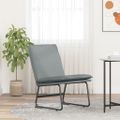 vidaXL Kreslo bledosivé 52x75x76 cm látka