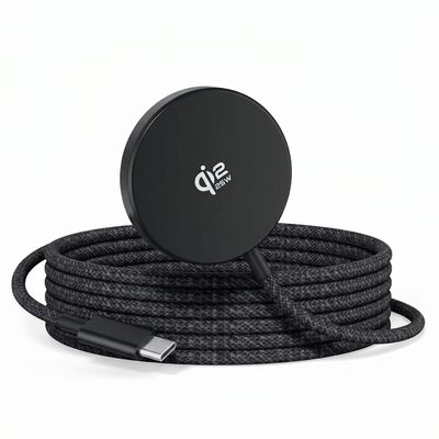 Bezdrôtová nabíjačka XO wireless inductive charger QI2.2 JH025 magnetic čierna