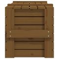 vidaXL Úložný box medovo-hnedý 91x40,5x42 cm masívna borovica