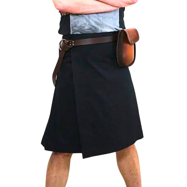 Pánsky kilt - Čierny
